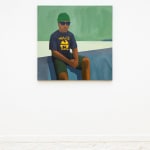 Dennis Brown's install photos of a gallery wall