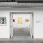 Install image of "Oddkin", from left to right, “TIGHT KNIT COMMUNITY”, “Shifted Gaze”, “I’m A Friend”, “Go Get 'Em Tiger”, “Pair of Razors”