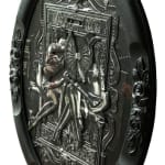 Handiedan vintage pinup relief