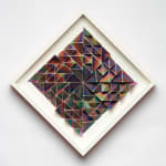 Sean Newport abstract colorful wall sculpture