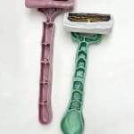 Annie Duncan - detail image of ceramic razors.