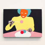 Mario Wagner colorful painting of figure