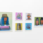 Dennis Brown's install photos of a gallery wall