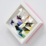 Sean Newport abstract colorful wall sculpture