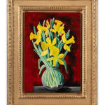 MOÏSE KISLING, Jonquilles, 1944, Huile sur toile