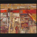 MARIA HELENA VIEIRA DA SILVA: Communal, 1969, huile sur toile