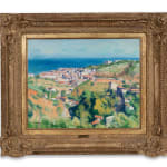 ALBERT MARQUET, Vue d'Alger, circa 1941-1942, Huile sur papier marouflé sur carton