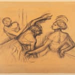 EDGAR DEGAS, Scène de Ballet, Circa 1900