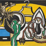 FERNAND LÉGER: Le Chapeau Vert Et Le Fer À Repasser, 1950, huile sur toile