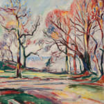 EMILE OTHON FRIESZ, Paysage avec arbres, 1907