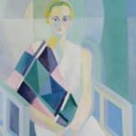 ROBERT DELAUNAY: Portrait De Madame Jacques Heim, circa 1926-1927