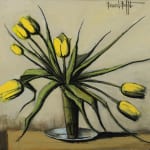 BERNARD BUFFET, Fleurs Sur Une Table Chinoise, 1999