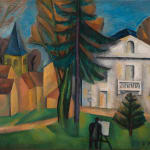 André Lhote, La Villa Medicis, 1911, Huile sur toile