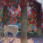 HENRI MARTIN: La Pergola De La Cuisine À Marquayrol, Un Matin d'Automne, circa 1920