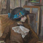 EDOUARD VUILLARD, Le Petit Modèle Au Chapeau Bulgare, circa 1912-1913
