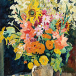 LOUIS VALTAT, Pivoines Dans Un Vase Jaune, circa 1927