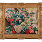 LOUIS VALTAT: Pivoines dans un Vase Jaune, circa 1927