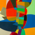 Maurice Esteve, Jabiru, 1972, Huile sur toile