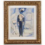 KEES VAN DONGEN, Draeger, un Merveilleux Ambassadeur, 1924, Aquarelle et gouache sur papier