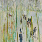 Kees Van Dongen, Le Sentier De La Vertu, 1913, huile sur toile