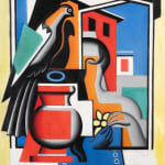 JEAN METZINGER: Femme Au Perroquet - La Fenêtre, circa 1927