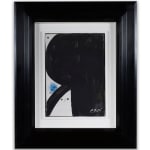 JOAN MIRO: Femme aux Trois Cheveux, Constellation, 1976, huile sur toile