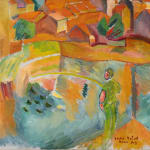 Raoul Dufy, Le Pêcheur, 1907, huile sur toile