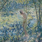 THÉO VAN RYSSELBERGHE, La Modèle, circa 1920