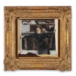 EDOUARD VUILLARD, Marie Ouvrant La Fenêtre , 1893, Huile sur panneau