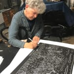 Robert Combas, Les jambes en fanfare, les jambes du Corso, y’a plein de jambes de fête à Sète., 2021