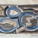 William Black, Plates and Spoons, 1967
