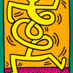 Keith Haring, Montreux 1983 (Prestel 9), 1983