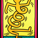 Keith Haring, Untitled 10 from "Dancing Men", 1991