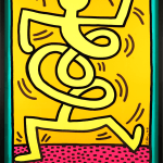 Keith Haring, Untitled 17 from "Dancing Men", 1991
