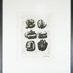 Henry Moore Six Stone Figures