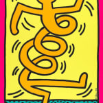 Keith Haring, Untitled 10 from "Dancing Men", 1991
