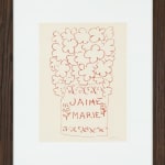 Henri Matisse, J'aime Marie, 1948