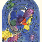 Marc Chagall, Jerusalem Windows - Benjamin, 1962