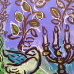 Marc Chagall, Jerusalem Windows: Dan, 1962