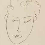 Henri Matisse, Tête de Femme, 1948