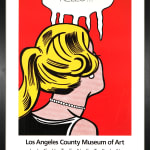 Lichtenstein comic poster