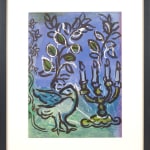 Marc Chagall, Jerusalem Windows: Dan, 1962
