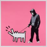 Banksy, Choose Your Weapon - Bright Pink, 2010