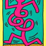 Keith Haring, Untitled 17 from "Dancing Men", 1991