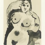 Pablo Picasso, Femme Nue, 1969-1971