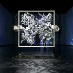 Sougwen Chung, Body Machine (Meridians) - Glacier Biome Series, 2025