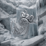 Sougwen Chung, Body Machine (Meridians) - Glacier Biome Series, 2025