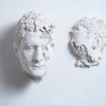 Daniel Arsham, Cracked Quartz Face