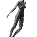 Julian Voss-Andreae, Wächterin lebensgroß Female Sentinel, 2021