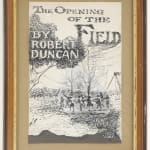 The Opening of the Field, framed